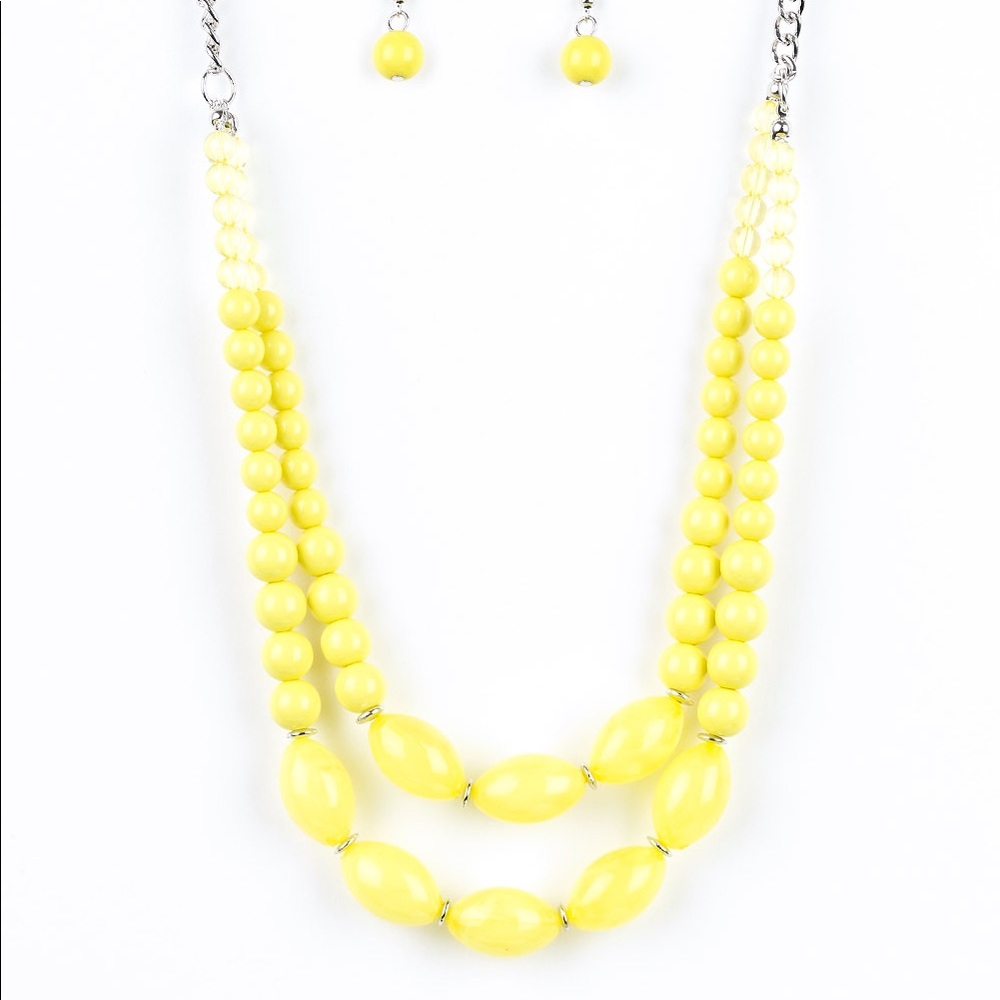 Yellow necklace